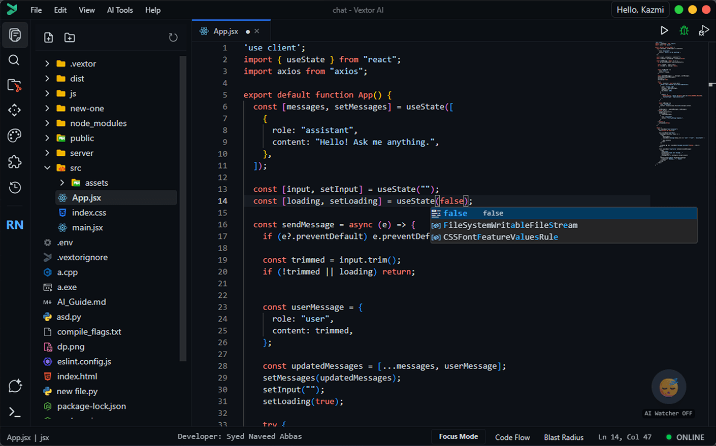 Vextor AI screenshot 1