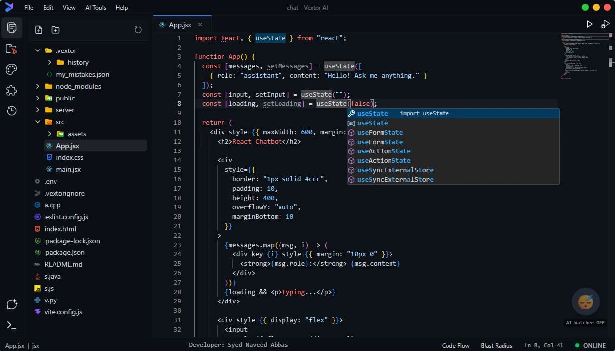Vextor AI screenshot 1